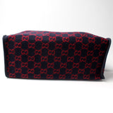 Gucci 598169 GG Wool Tote Bag