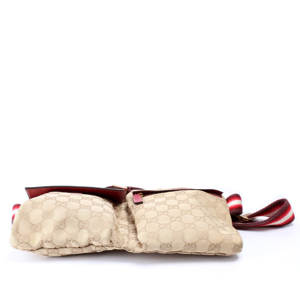 Gucci 28566 GG Canvas Waist Bag