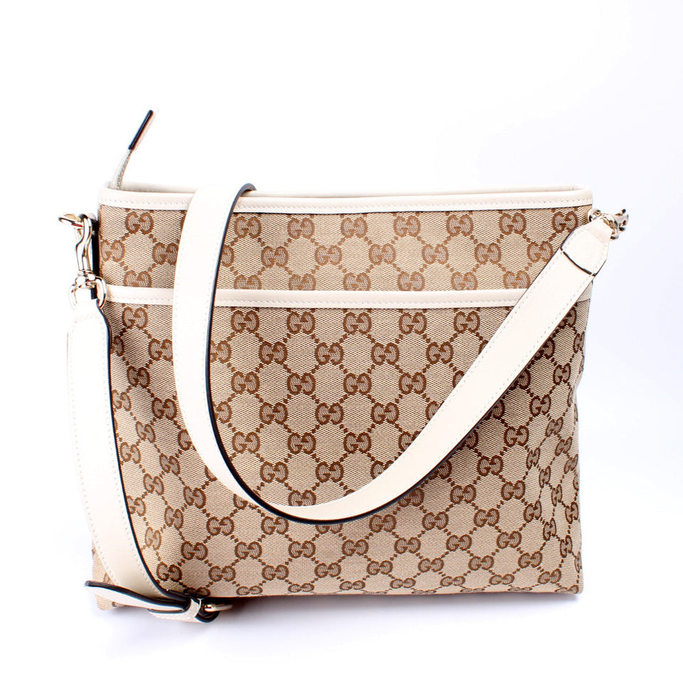 Gucci 388924 GG Canvas Crossbody Bag
