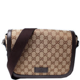 Gucci 449172 GG Canvas Messenger Bag