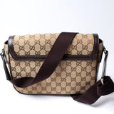 Gucci 449172 GG Canvas Messenger Bag