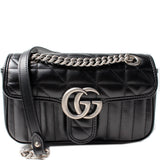 Gucci 446744 Marmont Aria Shoulder Mini Flap Bag