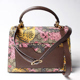 Gucci 453188 Padlock GG Supreme Top Handle Bengal Bag