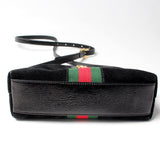 Gucci 499621 Ophidia GG Suede Small Crossbody Bag