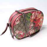 Gucci 409535 GG Supreme Blooms Mini Chain Bag