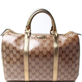 Gucci 193603 Joy Boston Crystal GG Bag