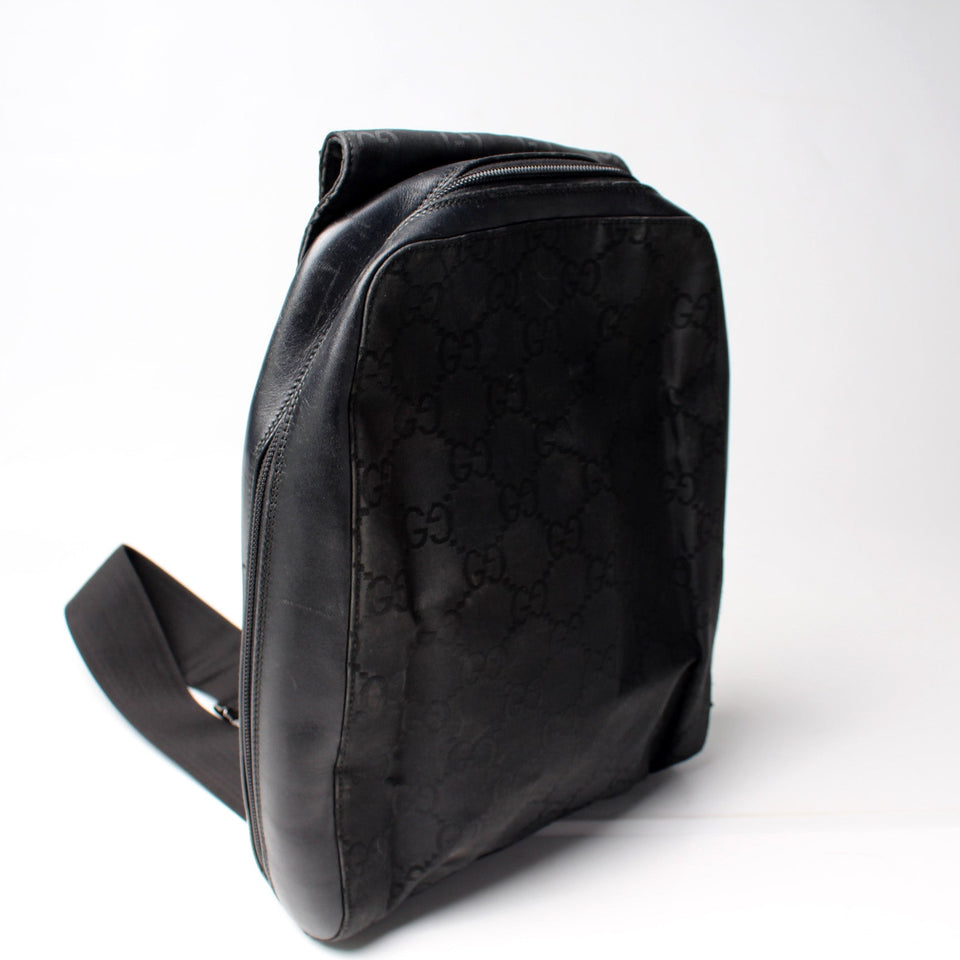 Gucci 003.0232 GG Nylon Sling Vintage Bag