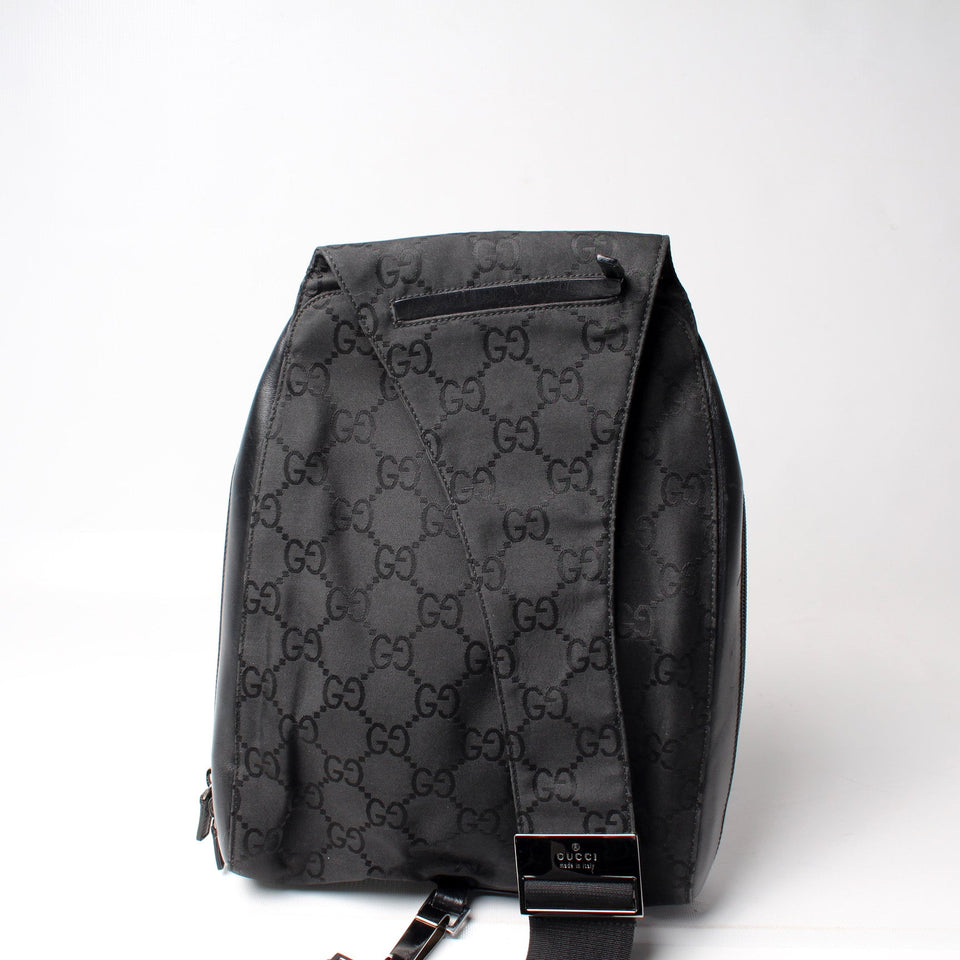 Gucci 003.0232 GG Nylon Sling Vintage Bag