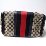 Gucci 247205 Boston Canvas Bag