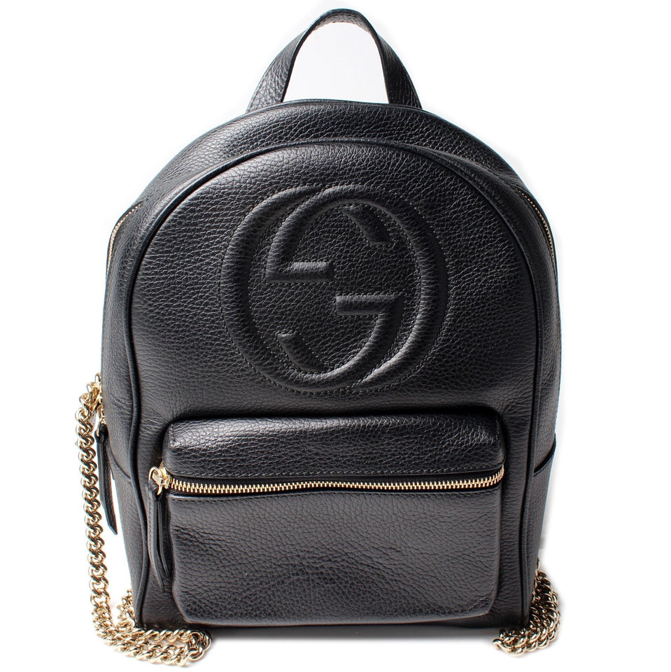Gucci 431570 Soho Leather Backpack Bag