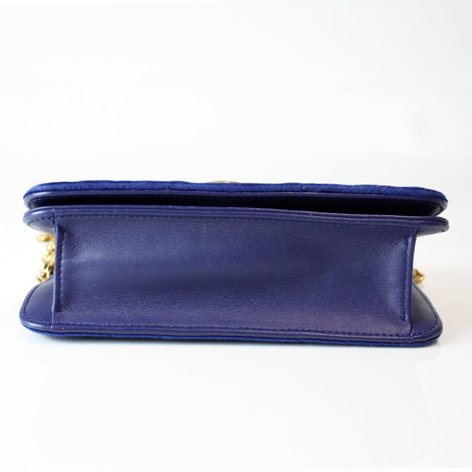 Gucci 488426 GG Marmont Mini Velvet Bag