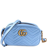 Gucci 447632 Marmont Small Leather Camera Bag
