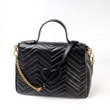 Gucci 498109 Marmont Top Handle Medium Bag