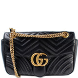 Gucci 443497 GG Marmont Shoulder Small Flap Bag