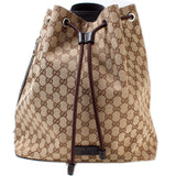 Gucci 449175 GG Canvas Drawstring Backpack Bag