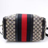 Gucci 247205 GG Canvas Boston Bag