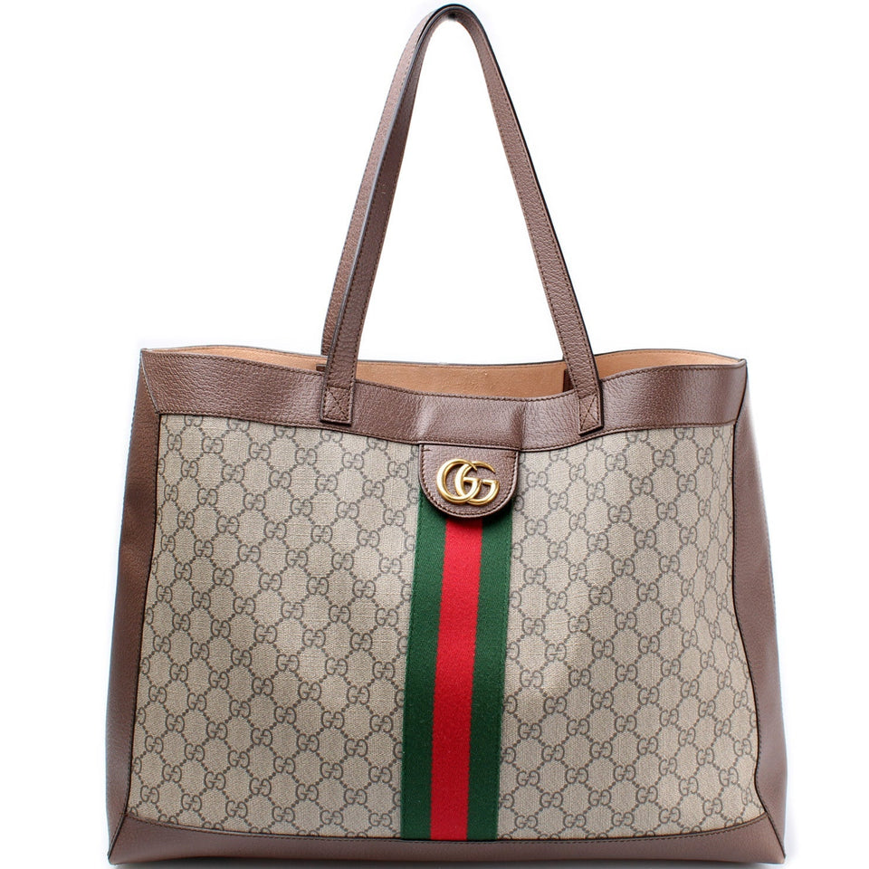 Gucci 547947 Ophidia GG Supreme Medium Disney 3 Little Pigs Tote Bag