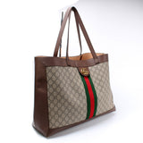Gucci 547947 Ophidia GG Supreme Medium Disney 3 Little Pigs Tote Bag