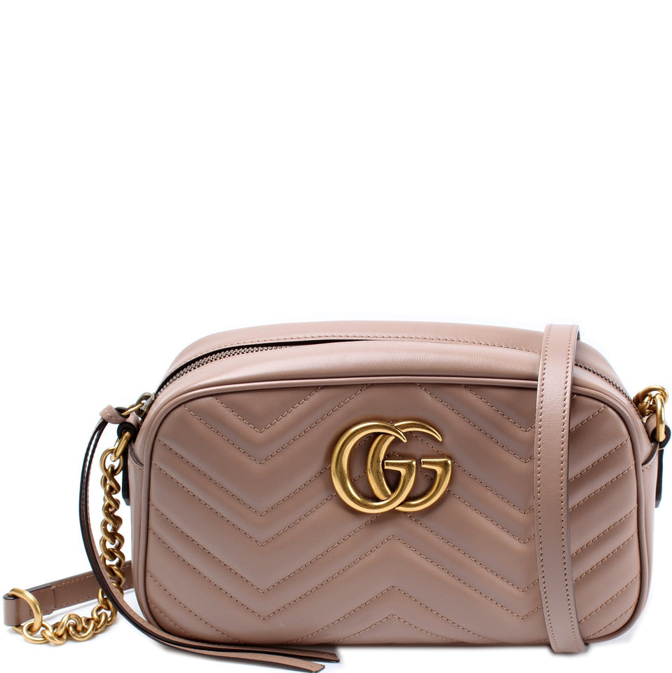 Gucci 447632 Marmont Small Leather Camera Bag