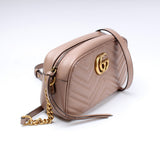 Gucci 447632 Marmont Small Leather Camera Bag