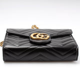 Gucci 474575 Marmont Chain Wallet Bag