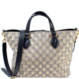 Gucci 473887 GG Supreme Canvas Small Tote Bag