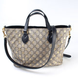 Gucci 473887 GG Supreme Canvas Small Tote Bag