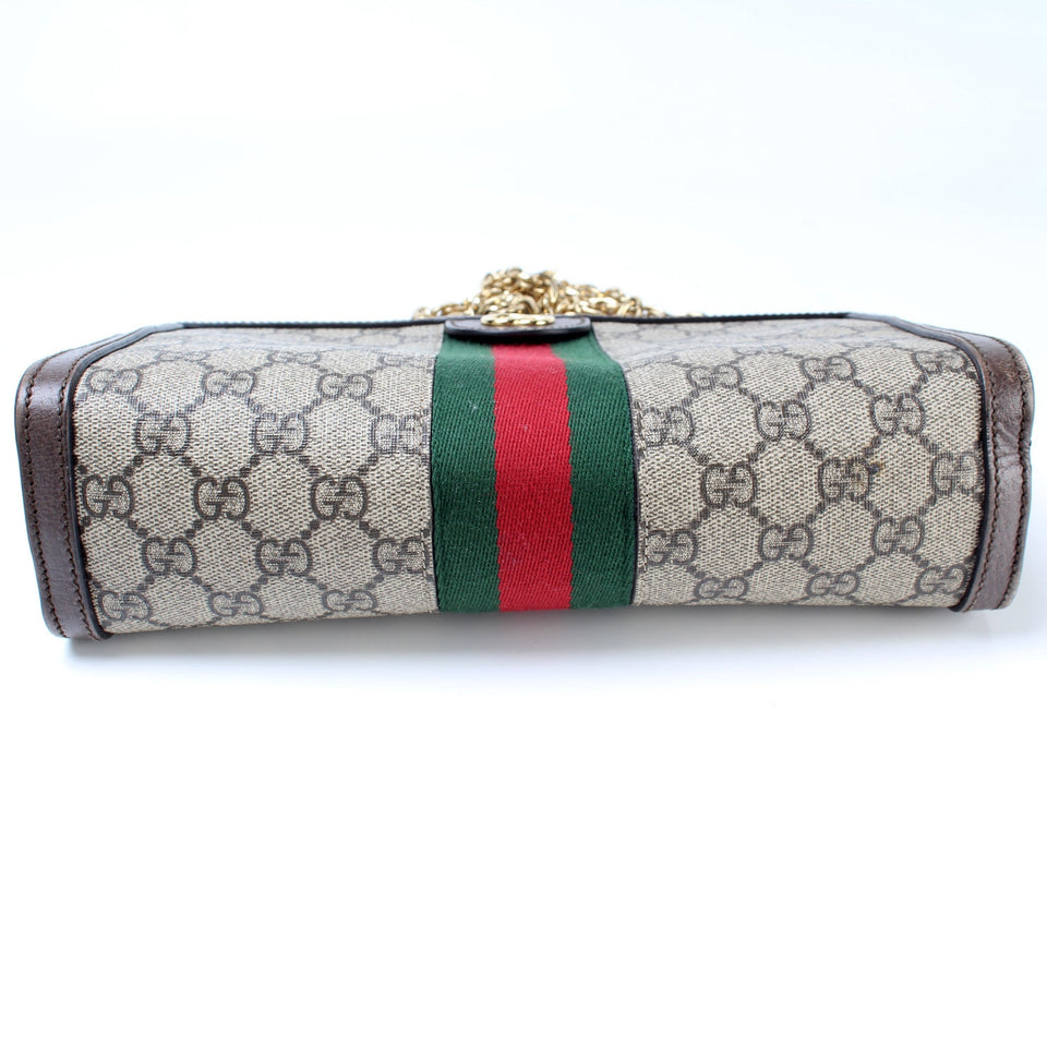 Gucci 503877 GG Supreme Ophidia Small Chain Bag
