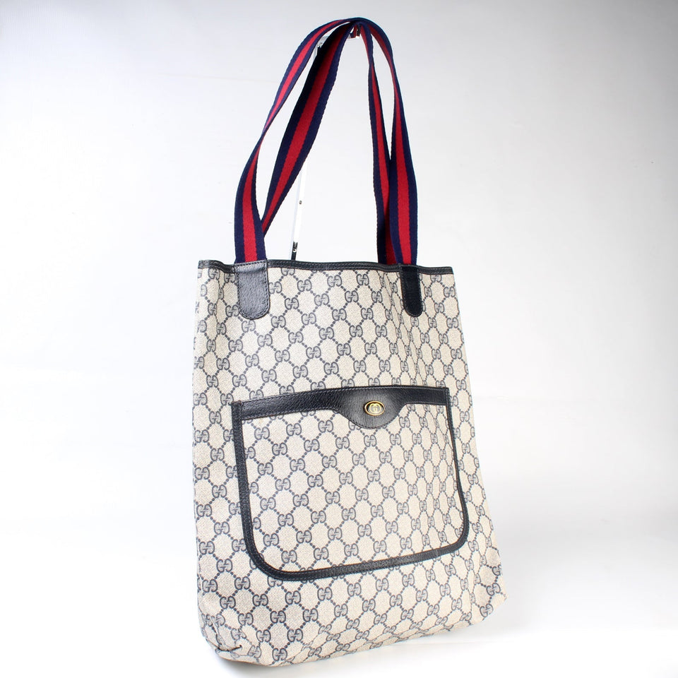 Gucci 39.002.4487 Sherry Line Tote Vintage Bag