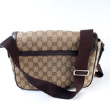 Gucci 449172 GG Canvas Messenger Bag