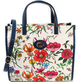 Gucci 550141 Flora Canvas Tote Medium Bag