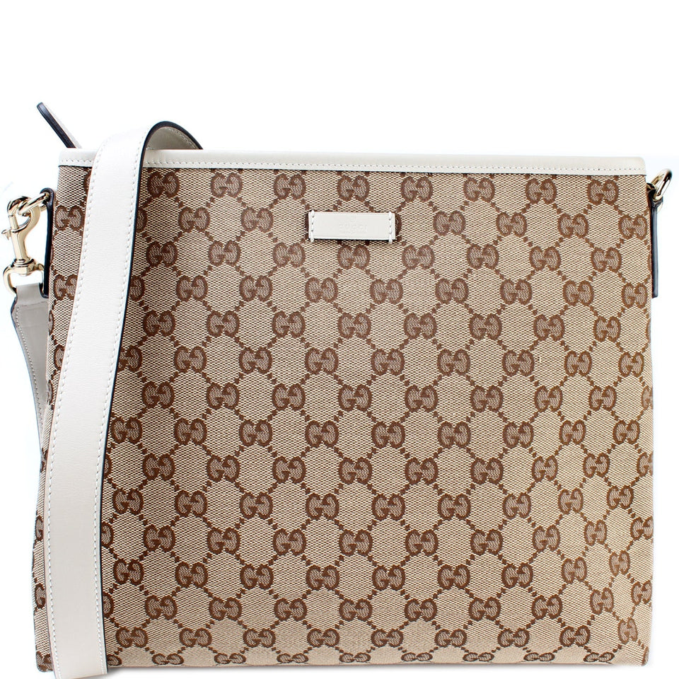 Gucci 388924 GG Canvas Crossbody Bag