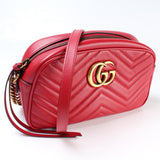 Gucci 447632 Marmont Small Leather Camera Bag