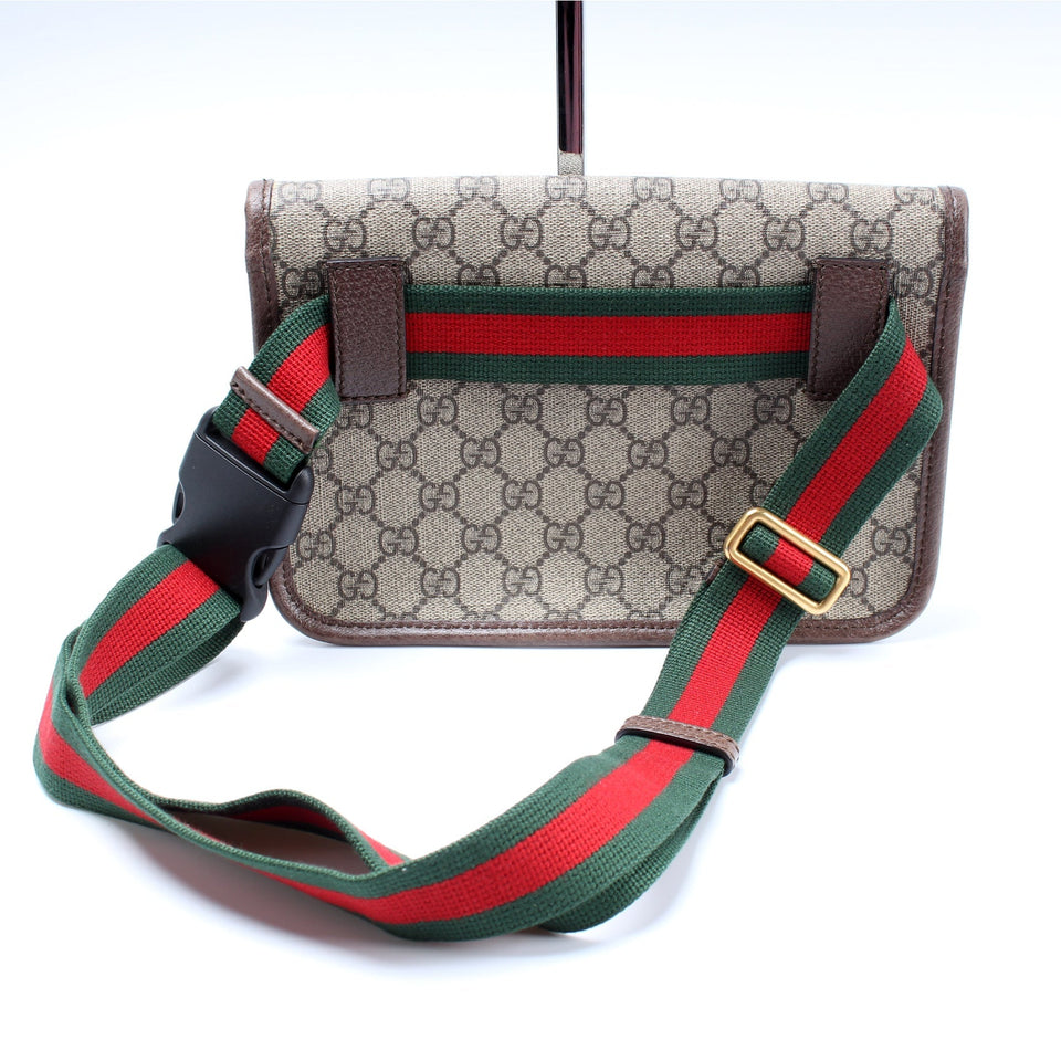 Gucci 493930 GG Supreme Neo Web Belt Bag
