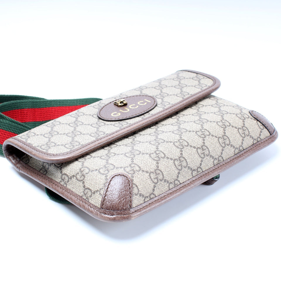 Gucci 493930 GG Supreme Neo Web Belt Bag