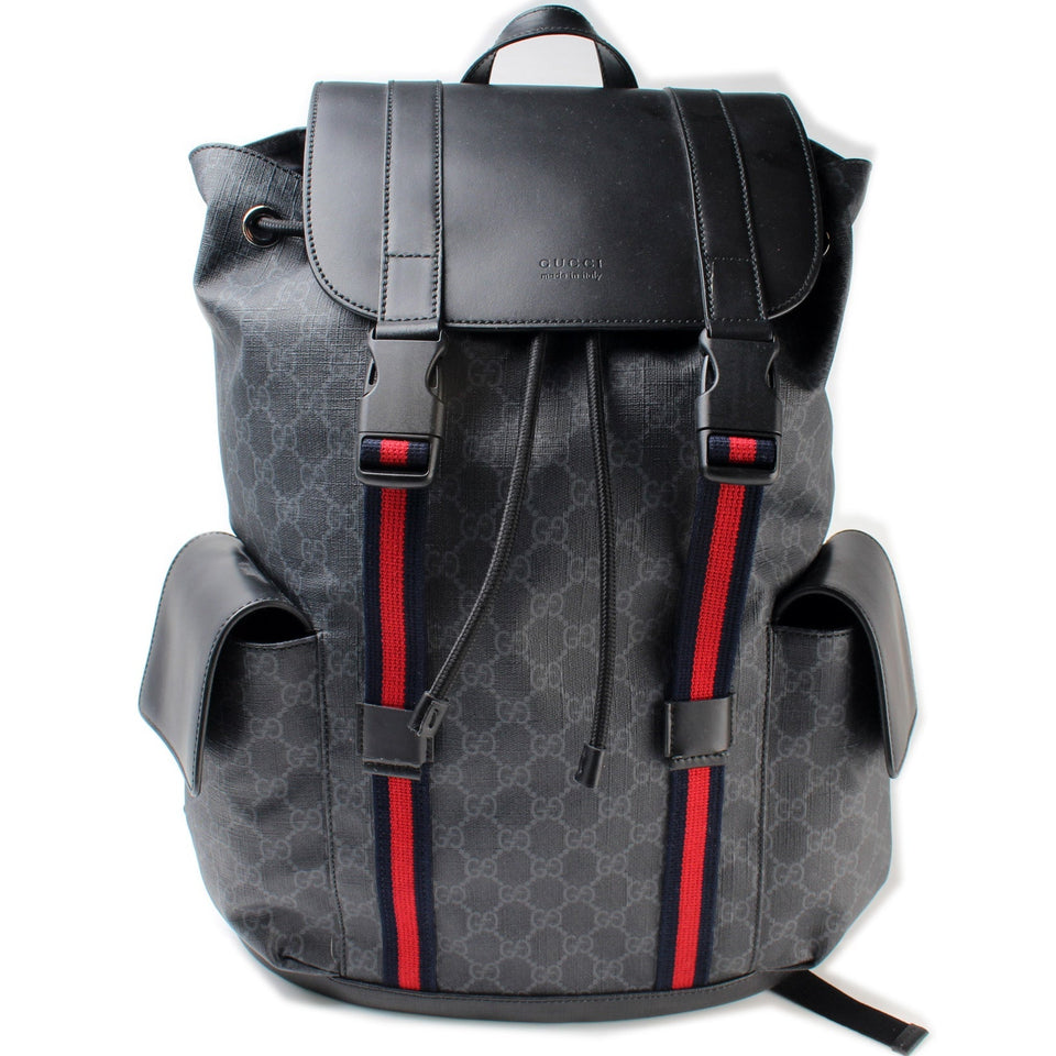 Gucci 495563 GG Supreme Backpack Bag
