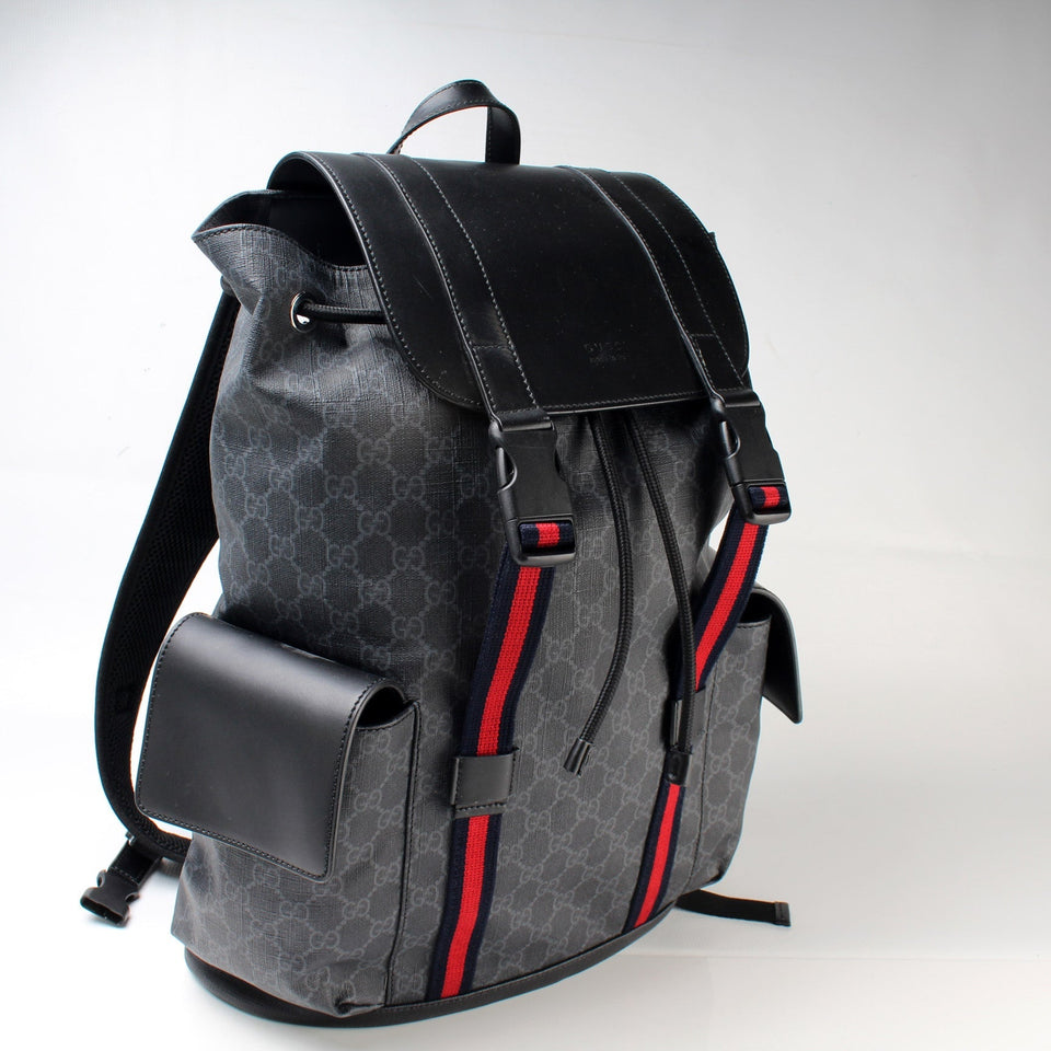 Gucci 495563 GG Supreme Backpack Bag