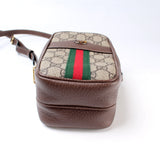 Gucci 546595 Ophidia GG Supreme Double Zip Bag