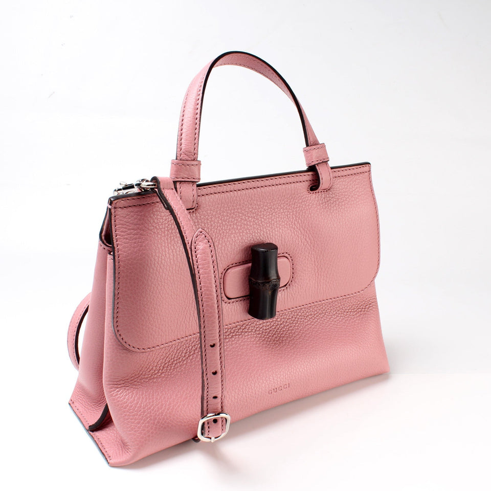 Gucci 370831 Bamboo Daily Top Handle Small Bag