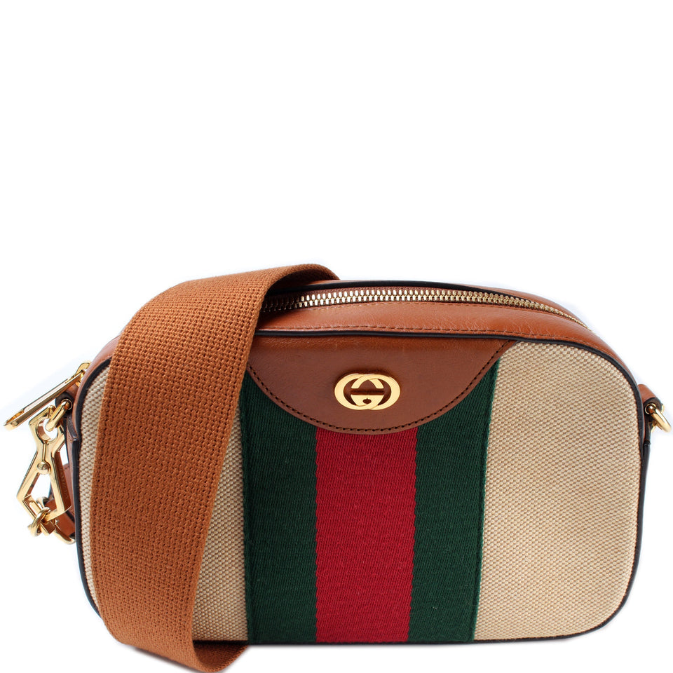 Gucci 575073 Vintage Web Camera Bag