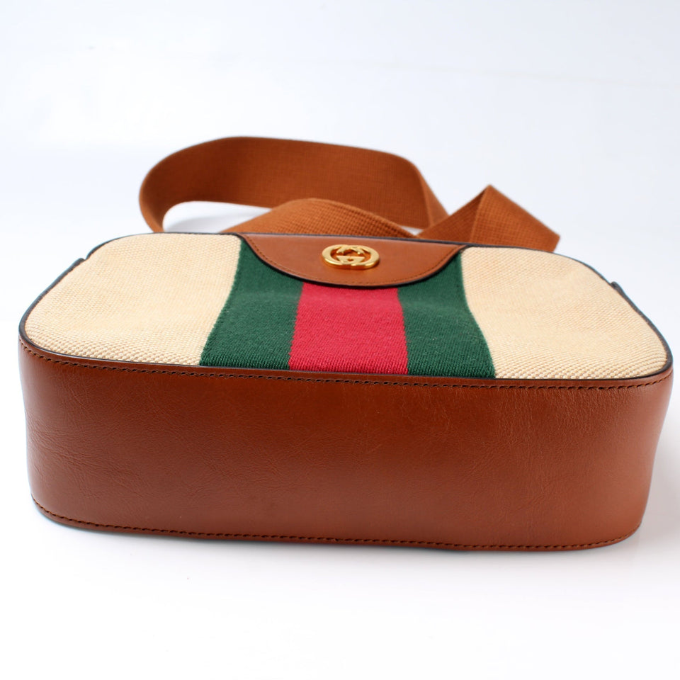 Gucci 575073 Vintage Web Camera Bag