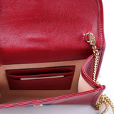 Gucci 573797 Rajah Web Mini Leather Bag
