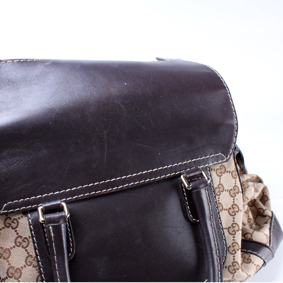 Gucci 189883 Dialux Queen GG Canvas Bag
