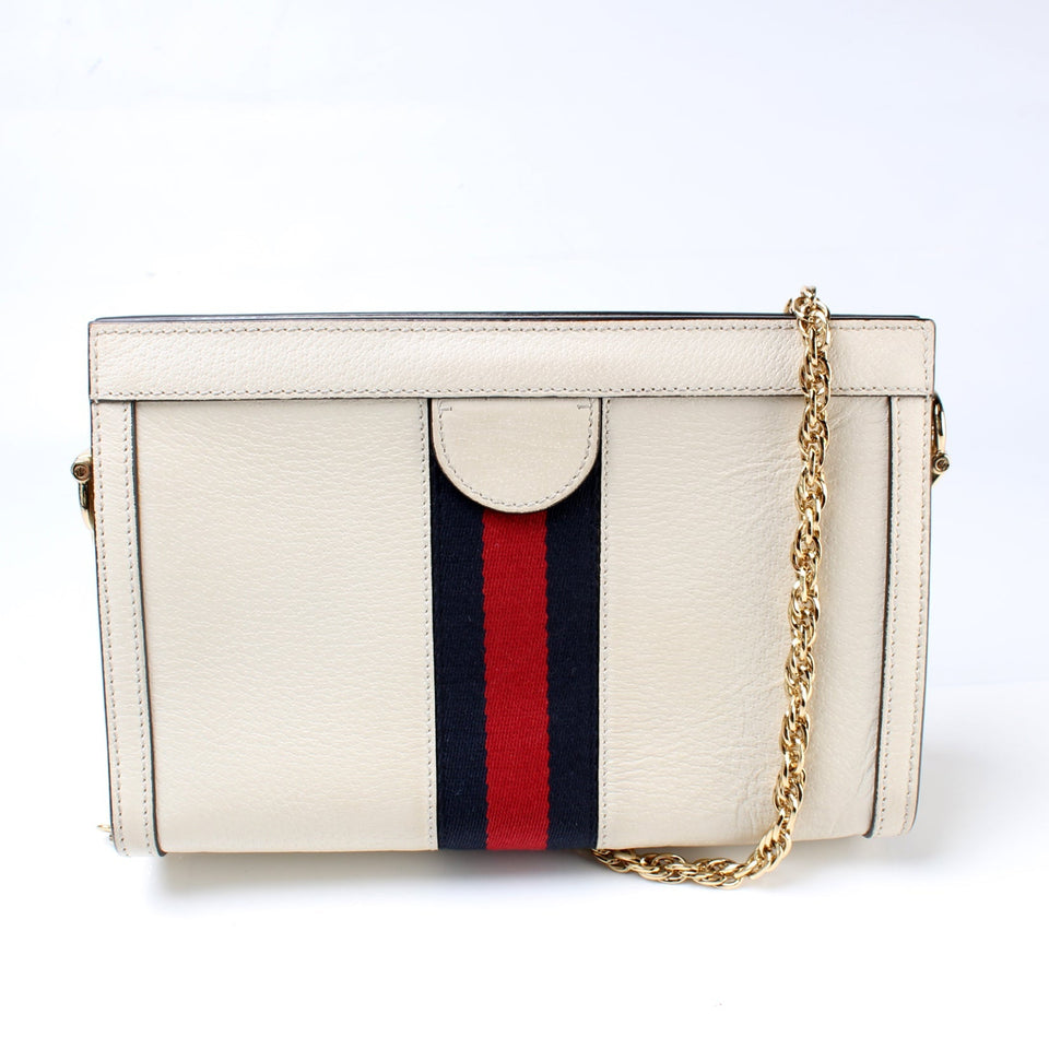 Gucci 503877 Ophidia Leather Shoulder Small Bag