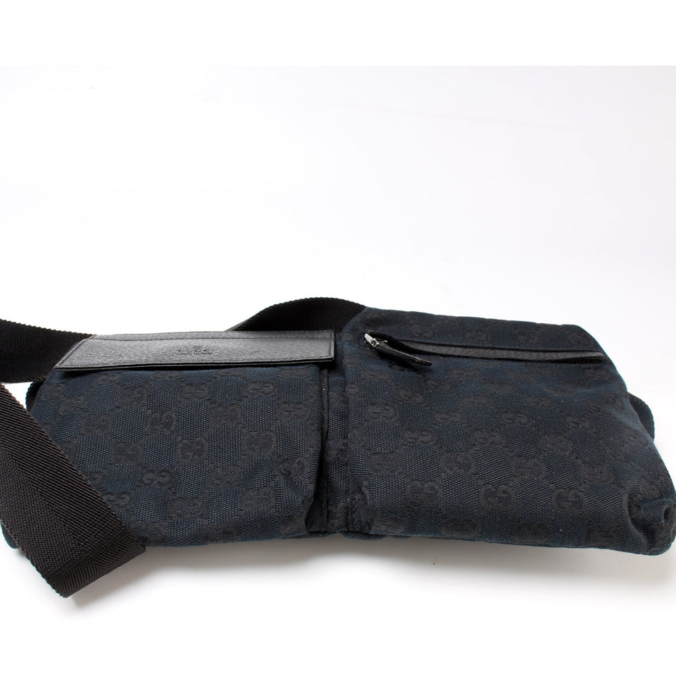 Gucci 28566 GG Canvas Waist Bag