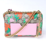 Gucci 409487 Padlock Small Strawberry Bag