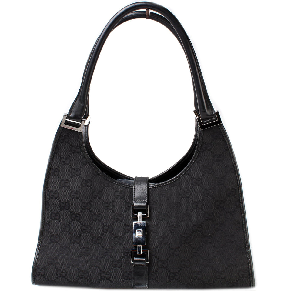 Gucci 01719 GG Canvas Jackie Small Bag