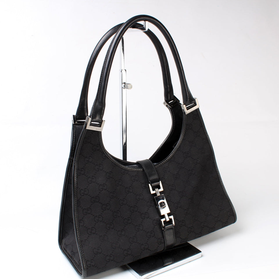 Gucci 01719 GG Canvas Jackie Small Bag