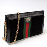 Gucci 503877 Ophidia Suede Shoulder Small Bag
