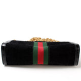 Gucci 503877 Ophidia Suede Shoulder Small Bag